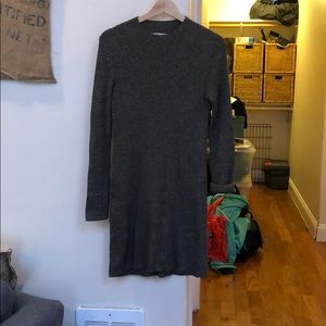 Madewell highneck sparkle dress